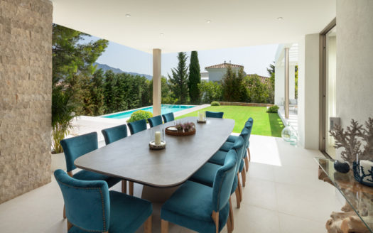 Splendid villa with views to La Concha mountain